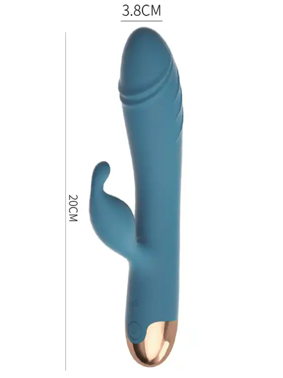 #9394 - 10 Titreşim Modlu Dönme Hareketli Şarjlı Tavşan Vibratör 20 cm