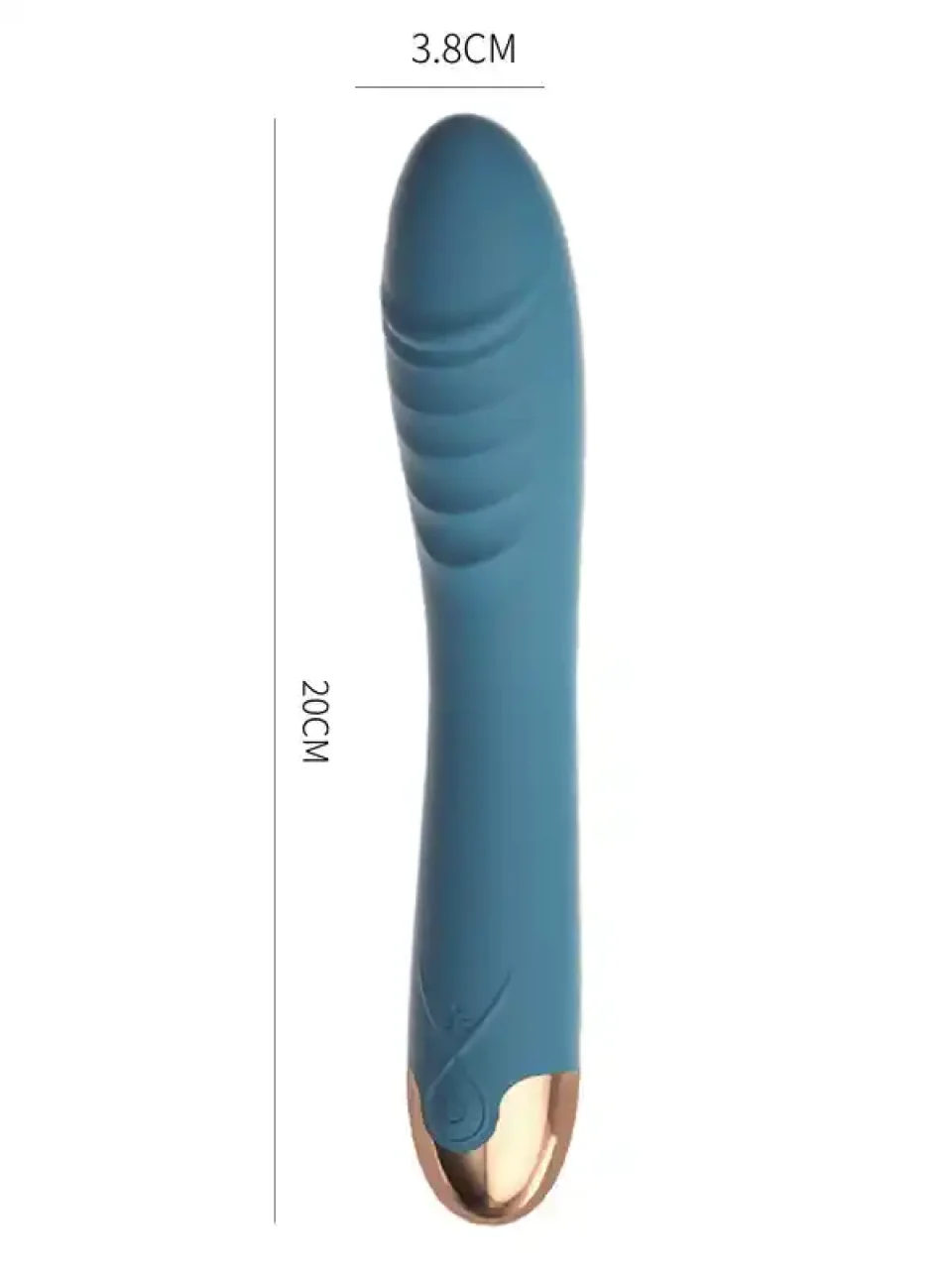 #9399 - 10 Titreşim Modu Dönme Hareketli Şarjlı Vibratör 20 cm