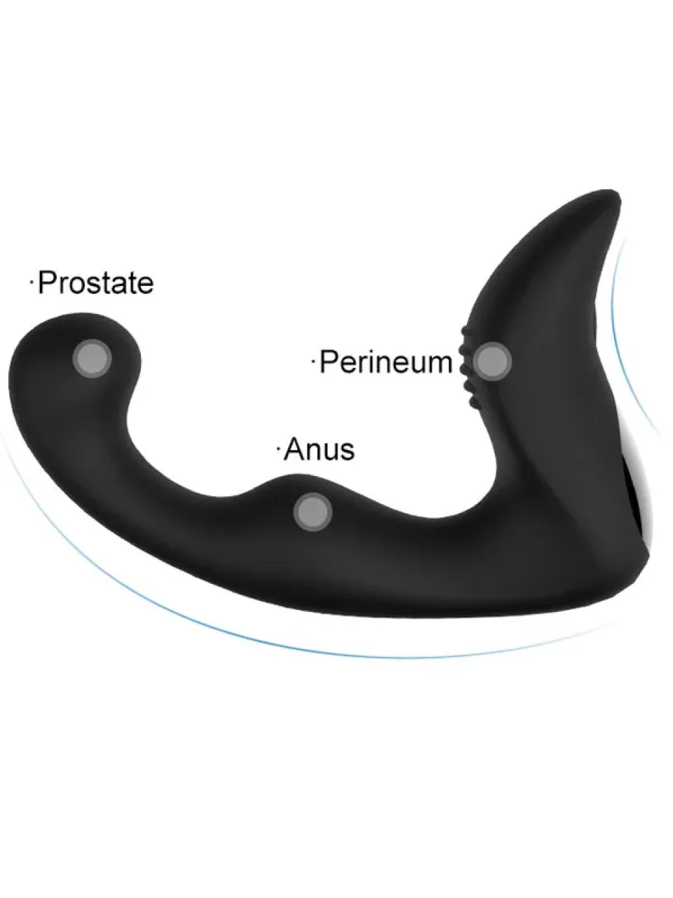 #9595 - Prostat ve Anal Vibratör Uzaktan Kumandalı Şarjlı