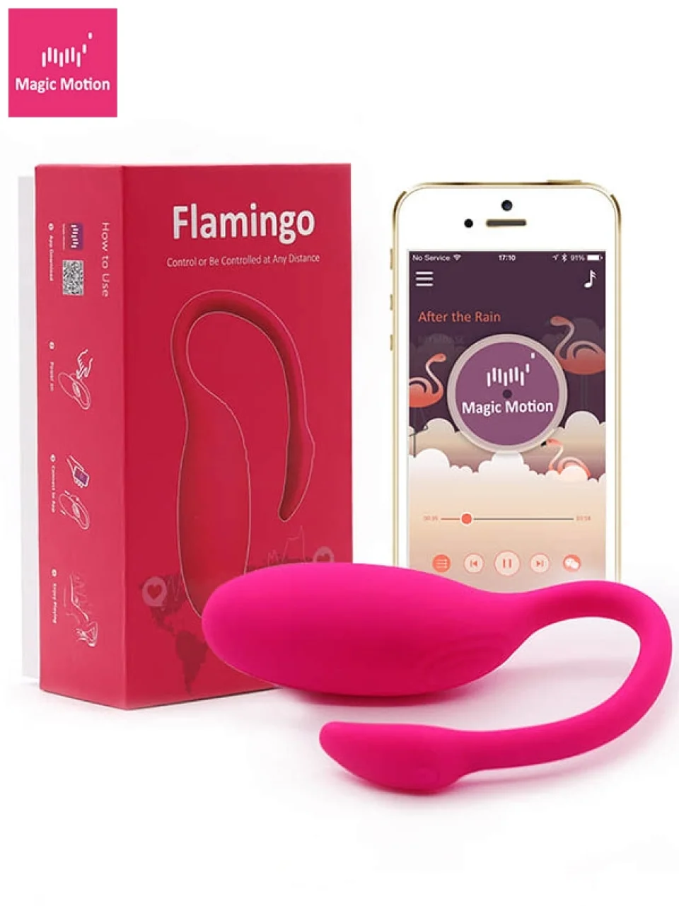 #9627 - Telefon Kontrollü Flamingo Vibratör