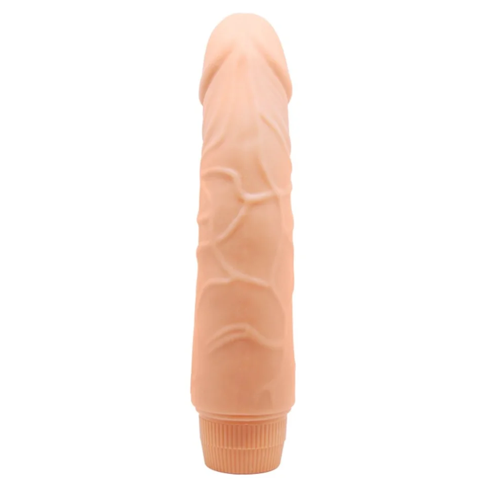 #922 - 19,5 cm Güçlü Titreşimli Realistik Vibratör Gerçekci Penis Dildo