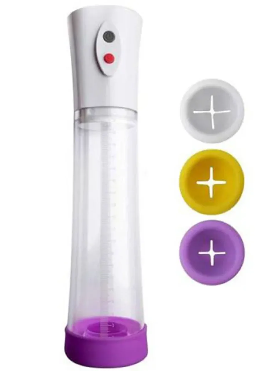 #9771 - Otomatik Şarjlı Penis Pompası 3 Başlıklı