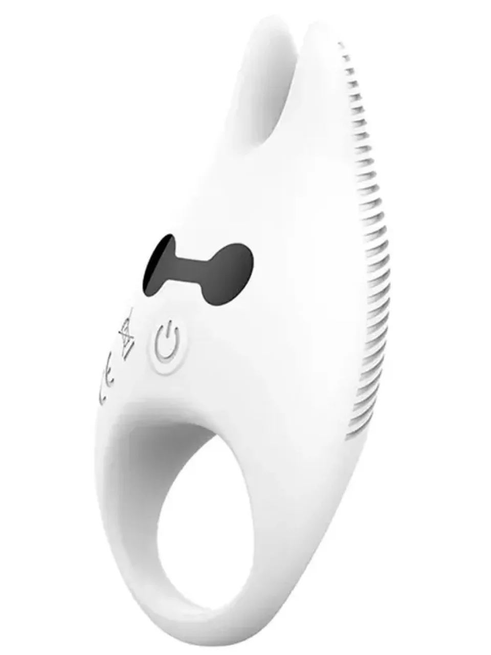 #9830 - Diablo Led Işıklı Şarjlı Titreşimli Penis Halkası