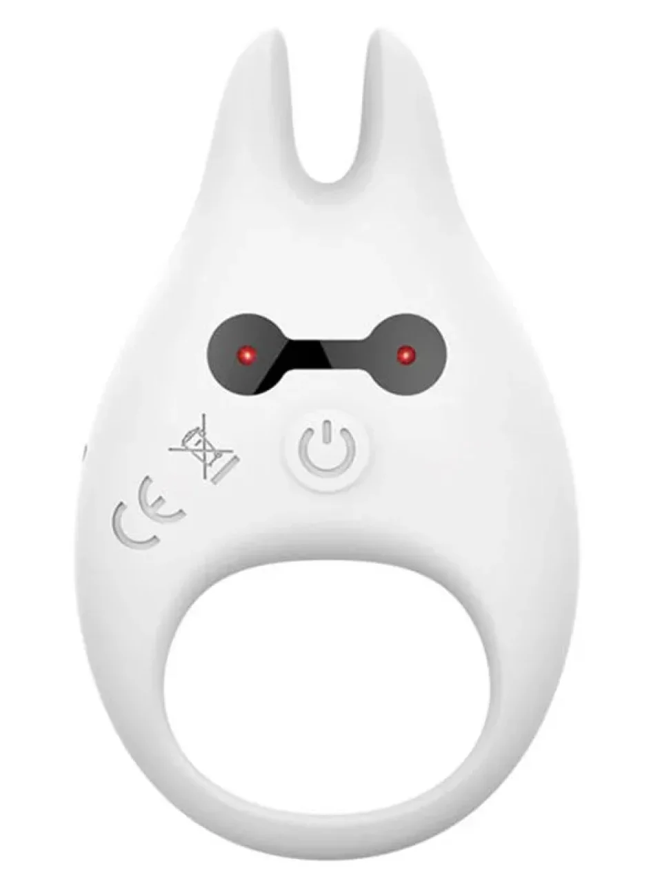 #9829 - Diablo Led Işıklı Şarjlı Titreşimli Penis Halkası