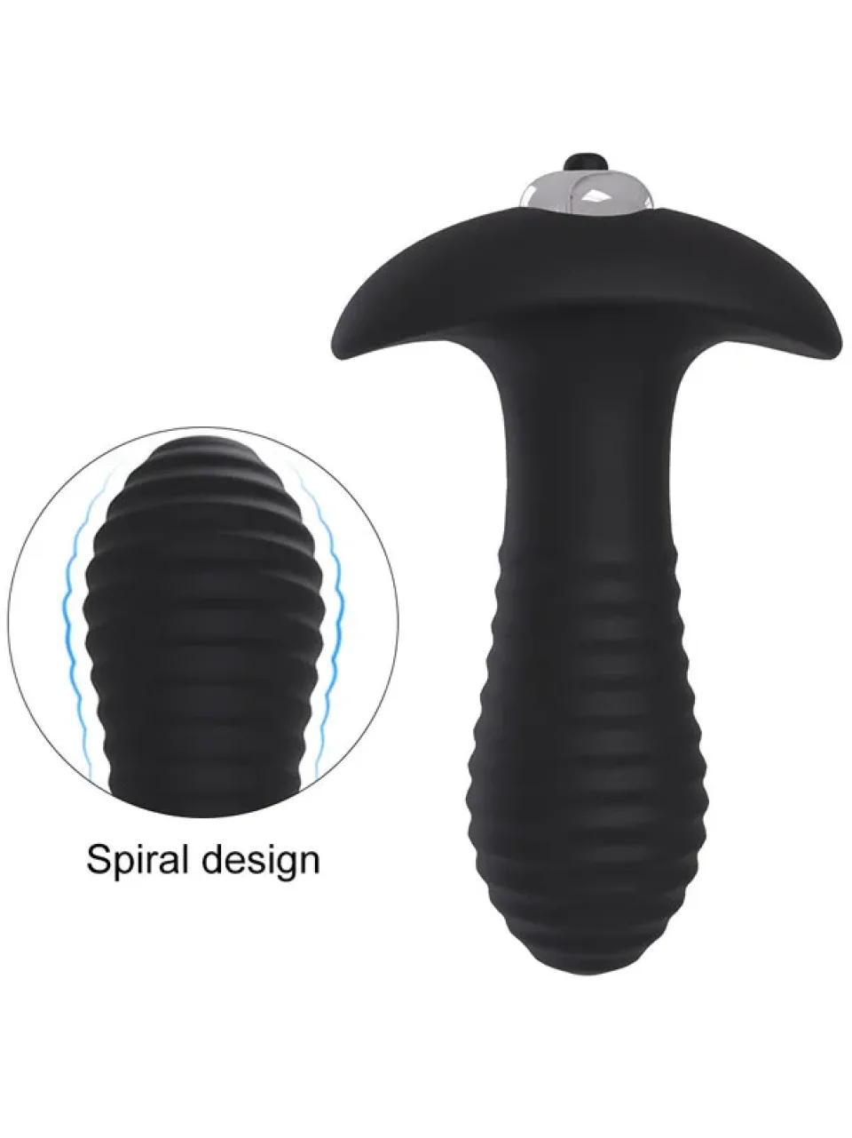 #9927 - Giyilebilir Titreşimli Spiral Butt Plug