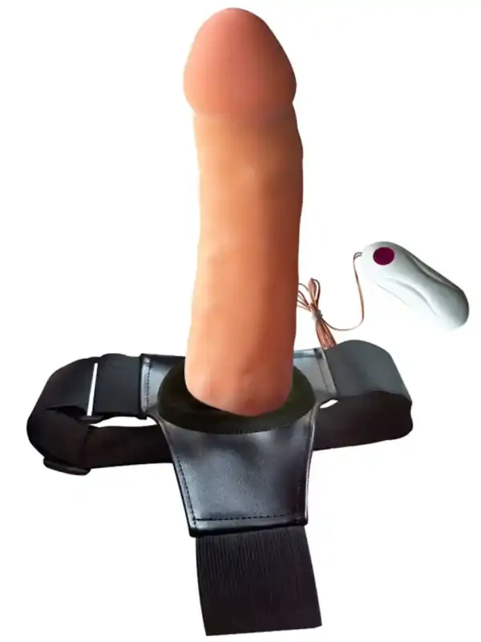 #9949 - NOXXX Belden Bağlamalı Titreşimli İçi Boş Realistik Penis 21 cm