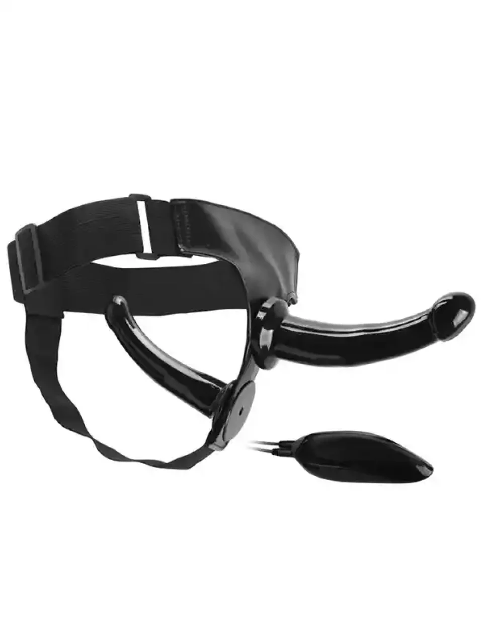 #9960 - Titreşimli Strap-on Çift Kullanımlı