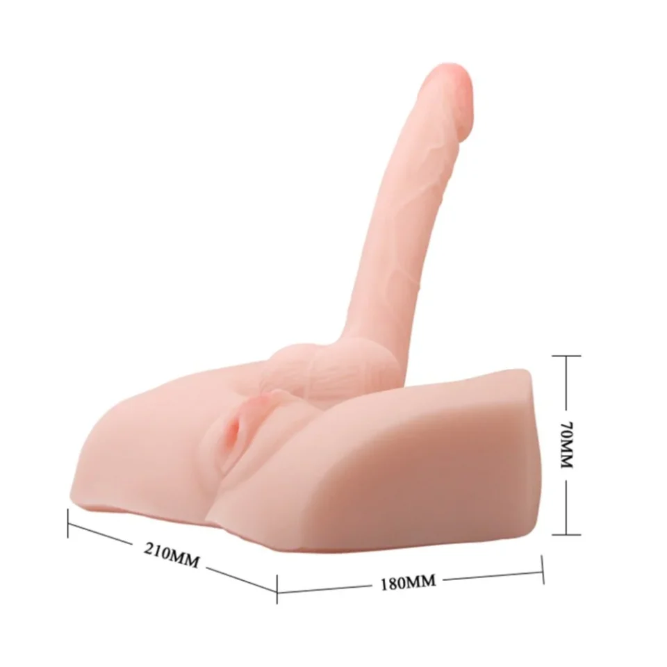 #10439 - Titreşimli Ses Çıkarma Özelliğine Sahip Realistik Penis ve Vajina