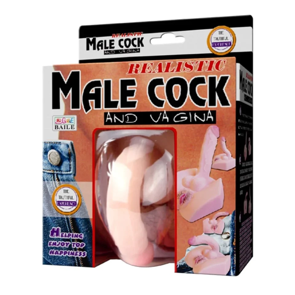 #10443 - Titreşimli Ses Çıkarma Özelliğine Sahip Realistik Penis ve Vajina