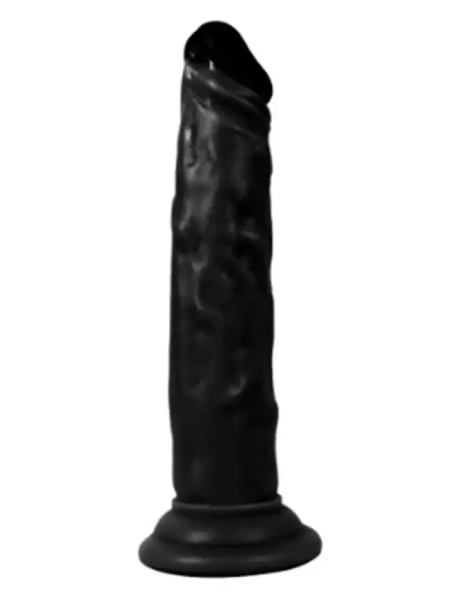 #11491 - 18,5 cm Realistik Testissiz Zenci Dildo