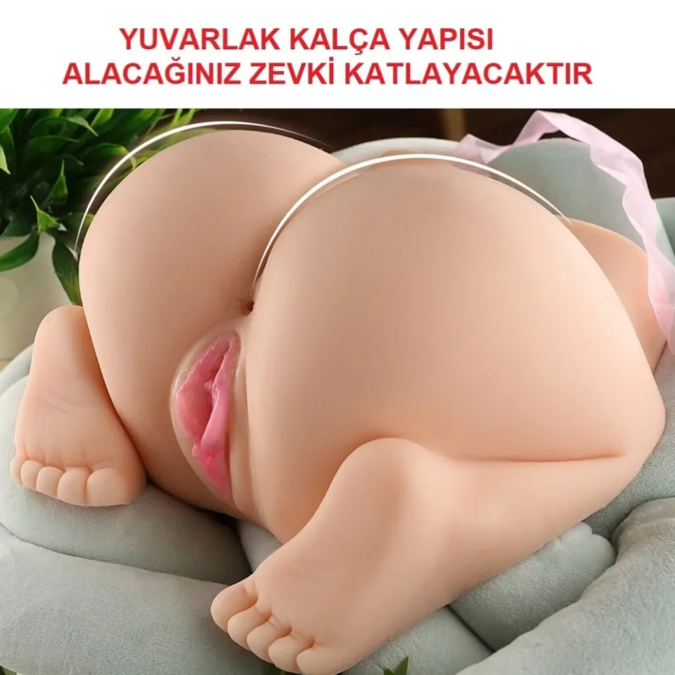 #10675 - Realistik Yarım Vücut Kadın Manken Vajina Anal Masturbatör