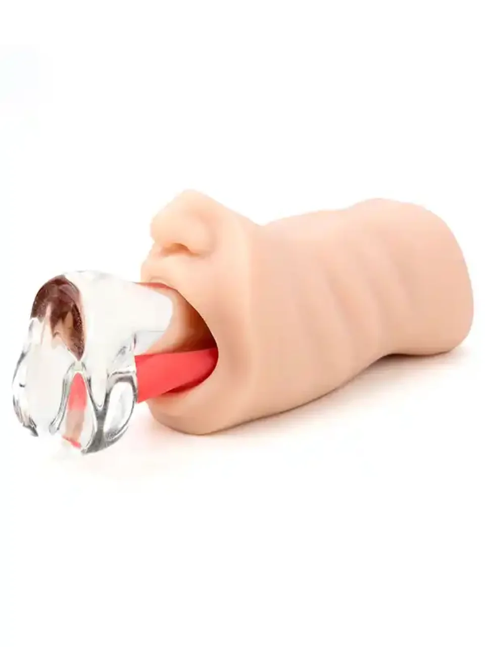 #10761 - Ağız ve Vajina Girişli Stroker Mastürbatör