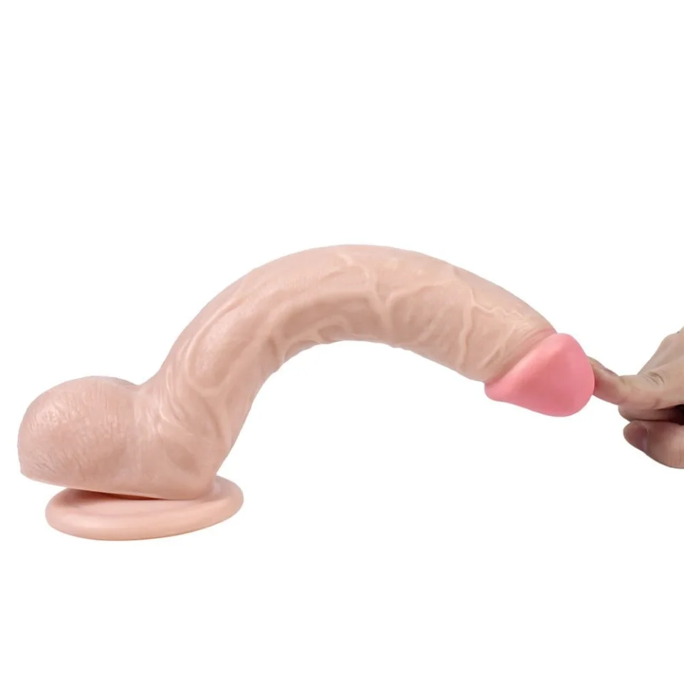 #10862 - 28 cm Gerçekçi Dev Dildo Penis