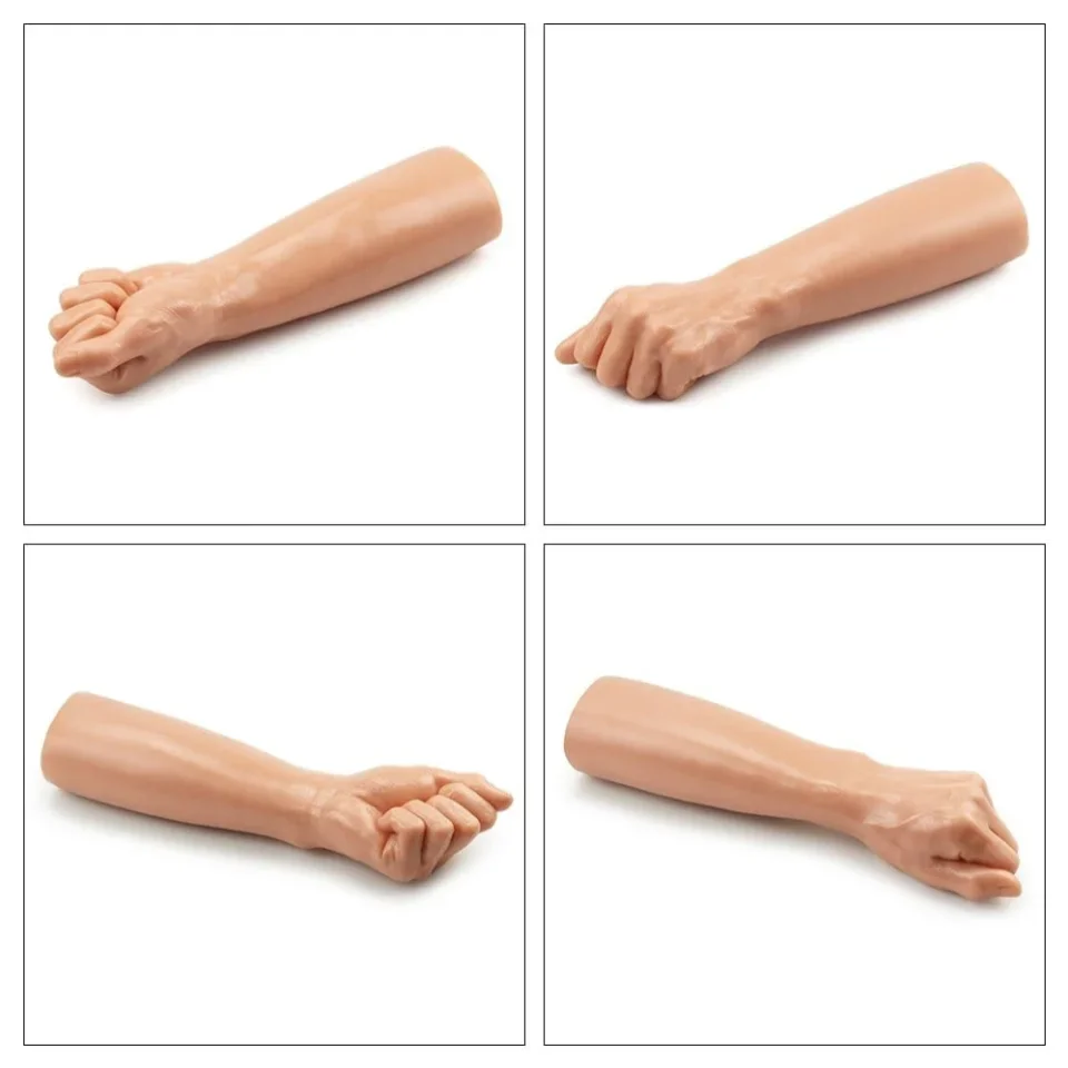 #10900 - 31 cm Yumruk Şeklinde Gerkçekçi Dildo