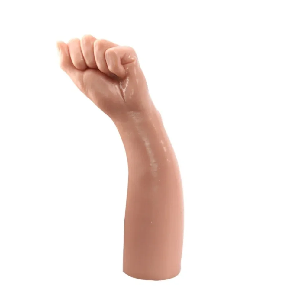#10902 - 31 cm Yumruk Şeklinde Gerkçekçi Dildo