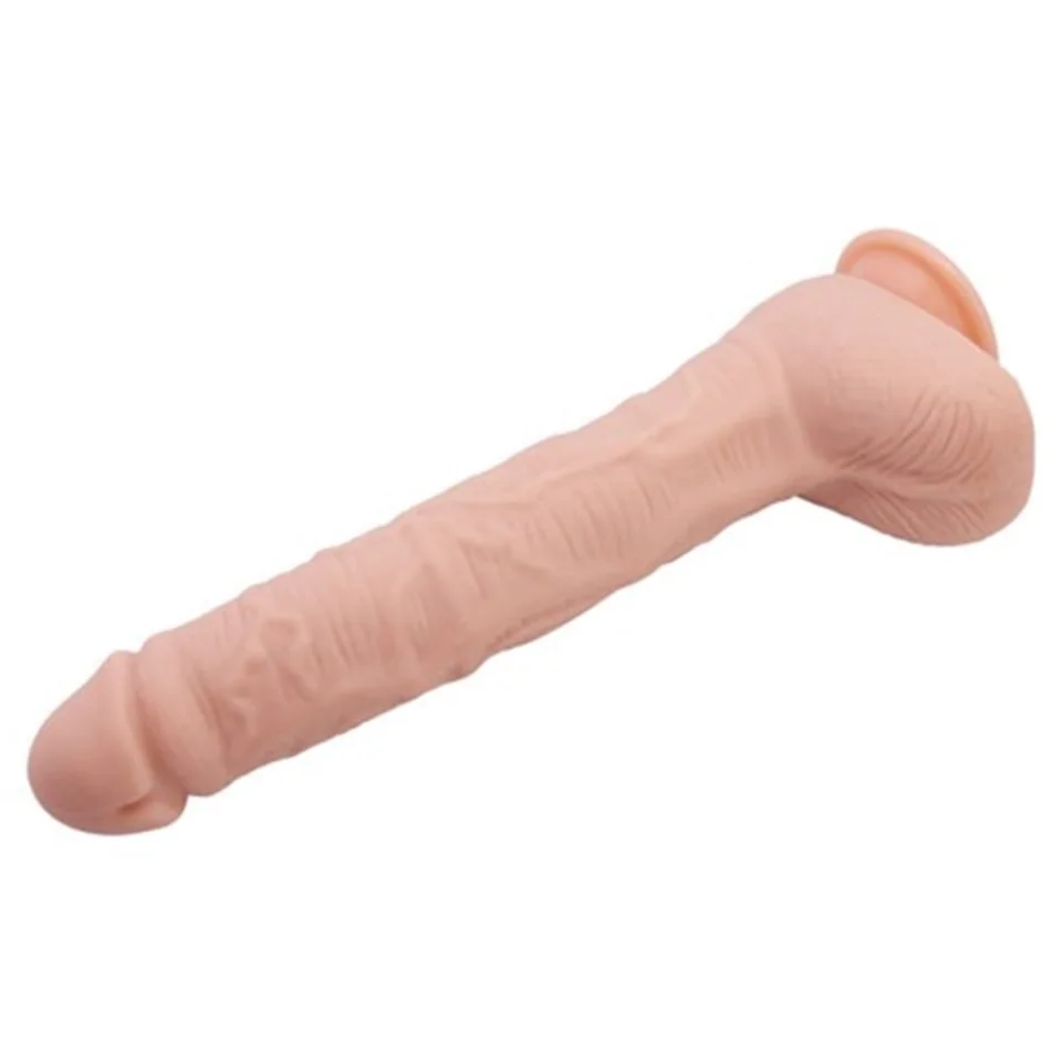 #11007 - 27 cm Büyük Boy Realistik Vantuzlu Dildo Penis