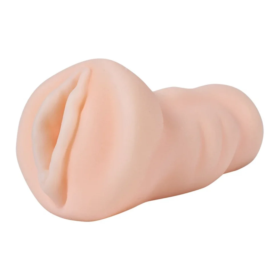 #11263 - 3 Boyutlu Suni Vajina Mastürbatör Kayganlaştırıcı Hediyeli