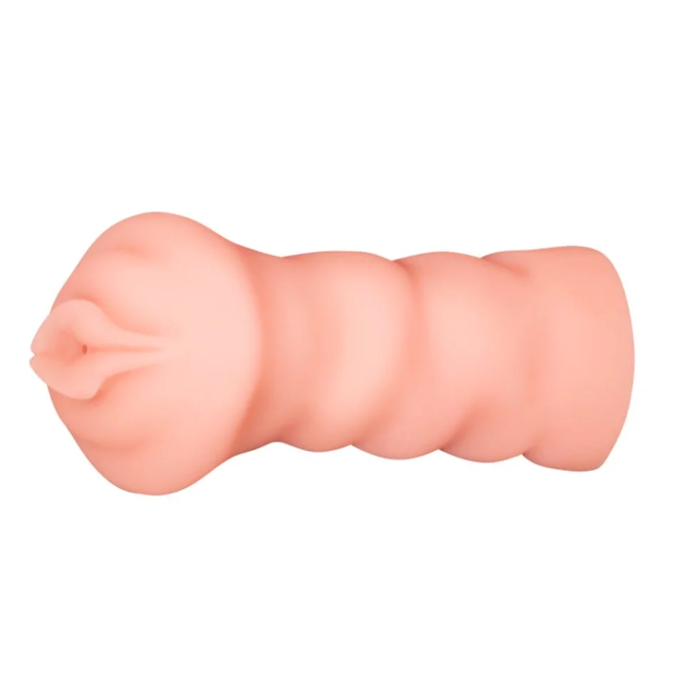#11302 - 3 Boyutlu Suni Vajina Mastürbatör Kayganlaştırıcı Hediyeli