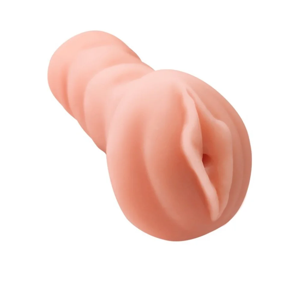 #11303 - 3 Boyutlu Suni Vajina Mastürbatör Kayganlaştırıcı Hediyeli