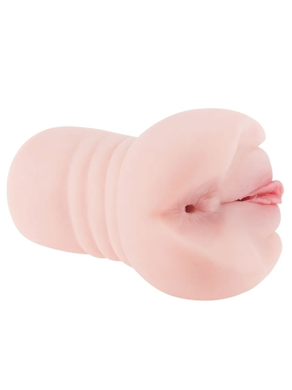 #11311 - Anal ve Vajinal Çift Girişli Mastürbatör Kayganlaştırıcı Hediyeli