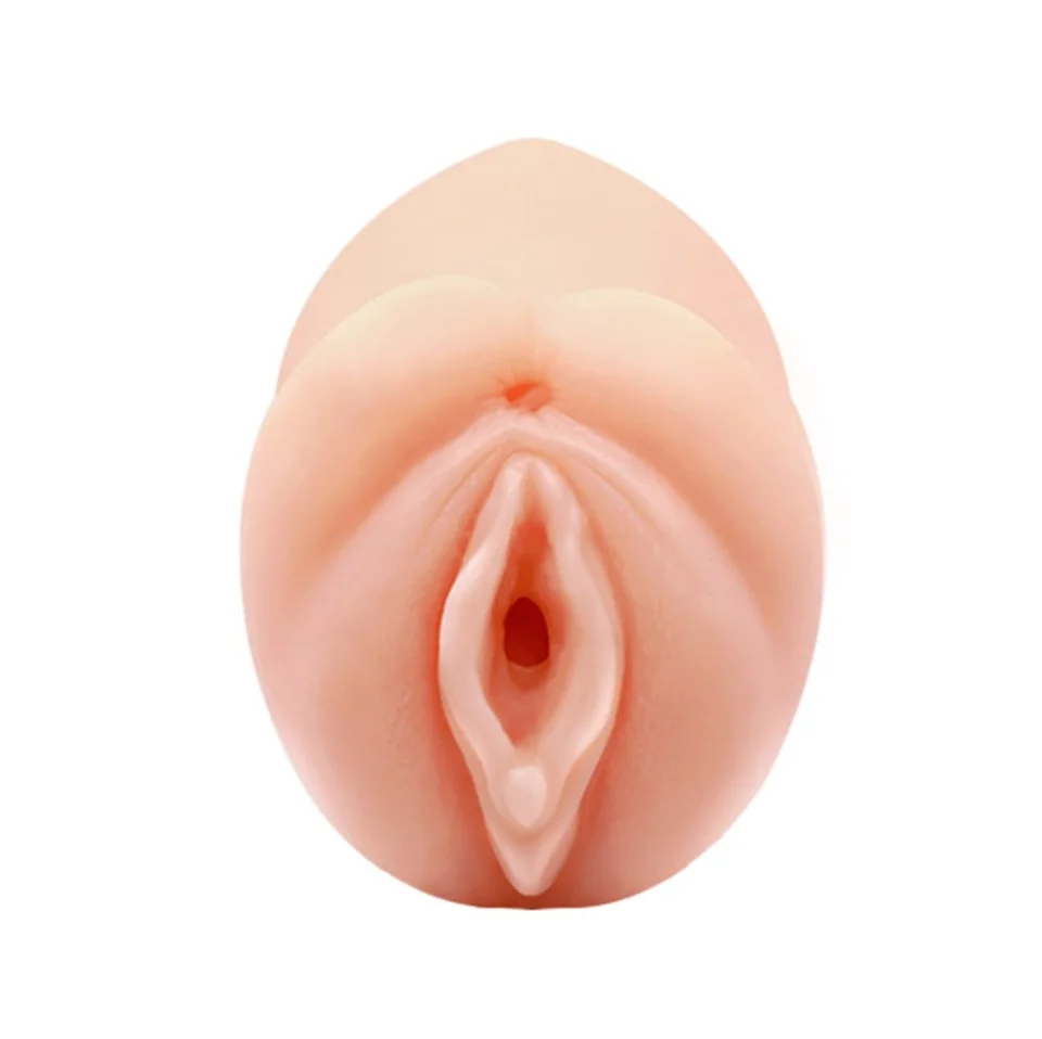 #11349 - Çift Taraflı Suni Oral Vajinal Mastürbatör Kayganlaştırıcı Hediyeli