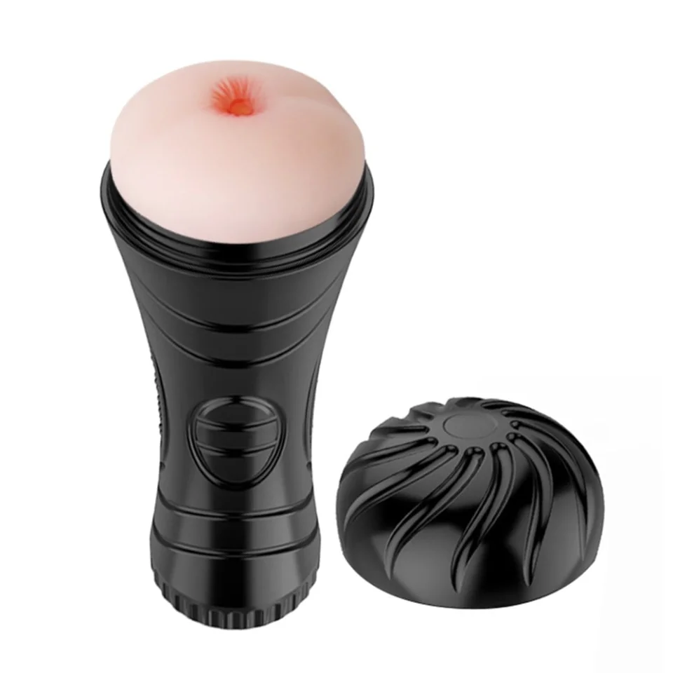 #11375 - 24 cm Realistik Suni Anal Mastürbatör Kayganlaştırıcı Hediyeli