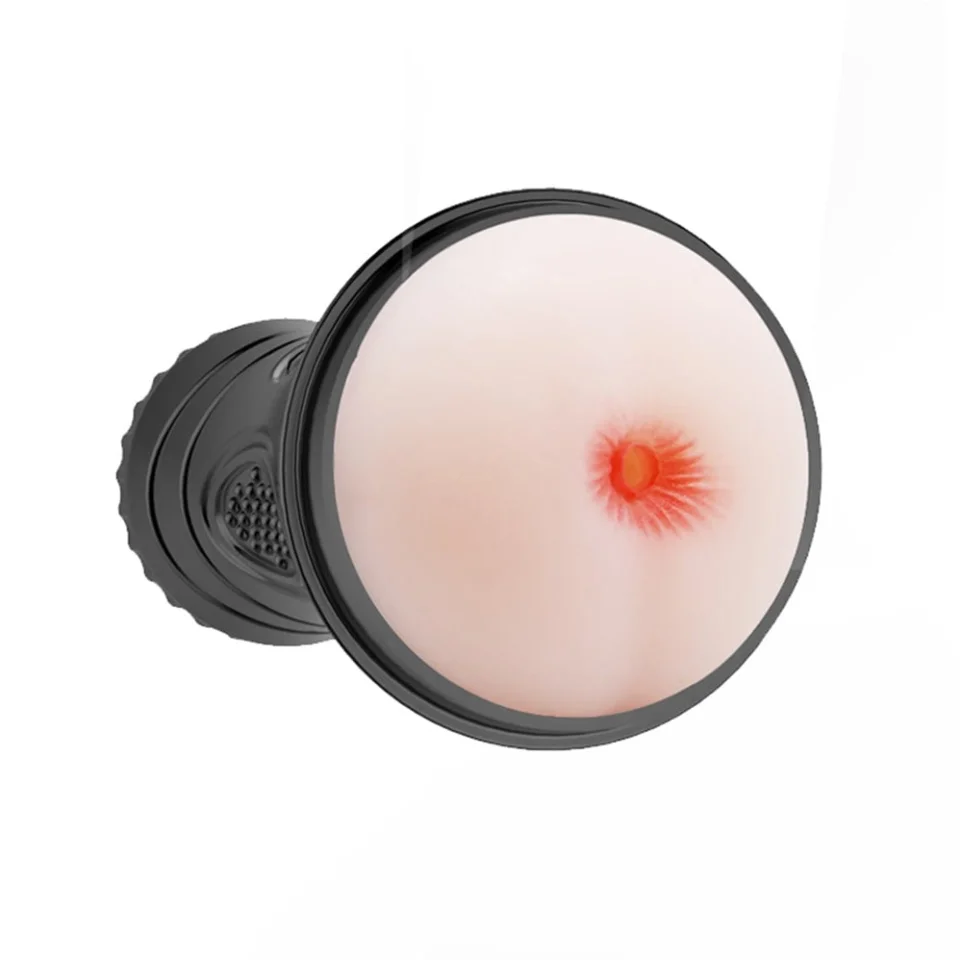 #11379 - 24 cm Realistik Suni Anal Mastürbatör Kayganlaştırıcı Hediyeli