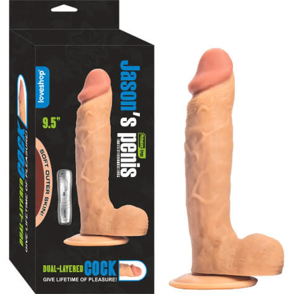 #11551 - 24 cm Realistik Titreşimli Vibratör Penis Dildo
