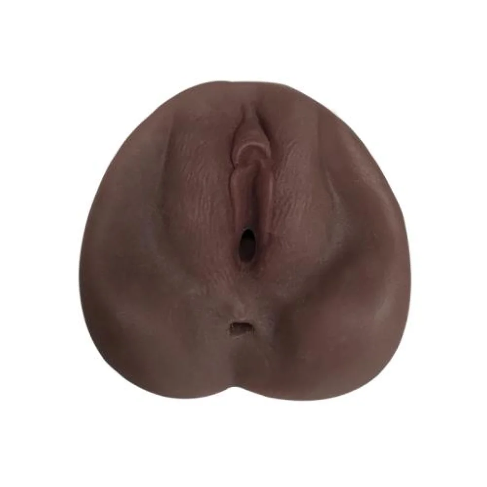 #11641 - Gerçekçi Çift Girişli Suni Vajina Anal Vajinal Zenci Mastürbatör