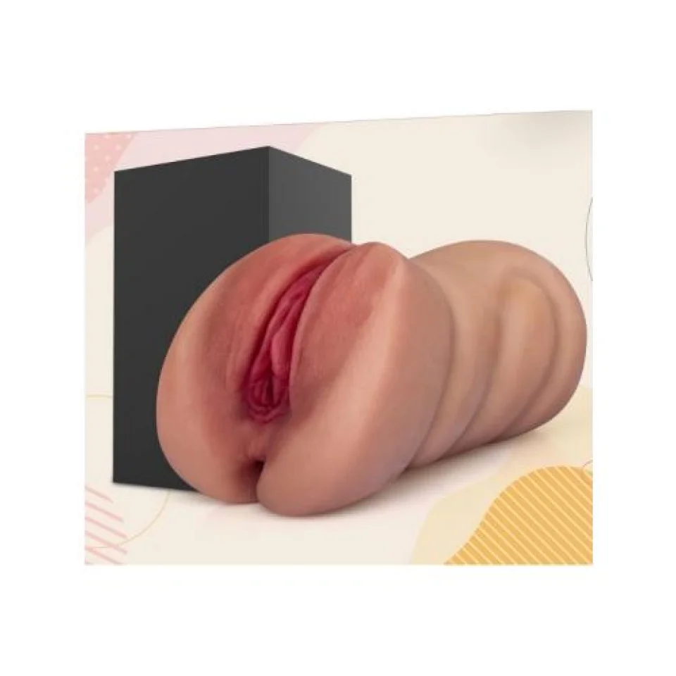 #11650 - Yeni Nesil Gerçekçi Çift Girişli Anal Vajinal Melez Mastürbatör