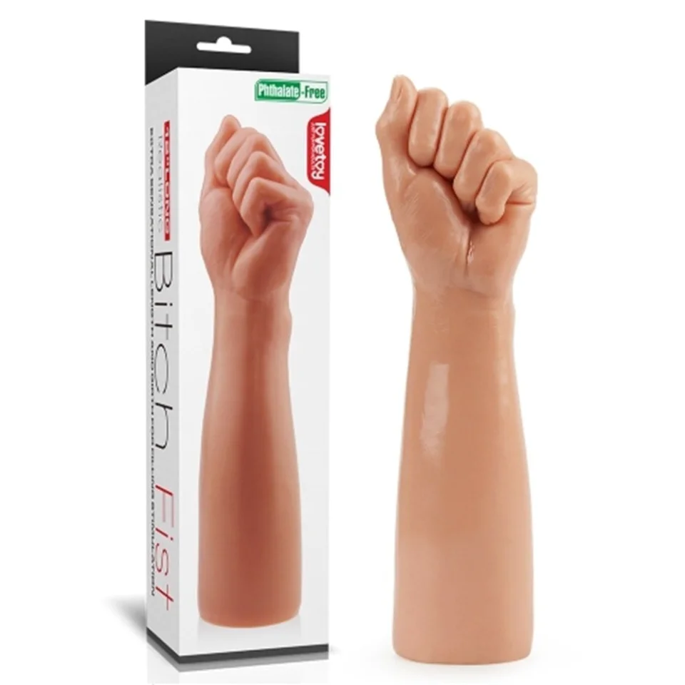 #1115 - 31 cm Yumruk Şeklinde Gerkçekçi Dildo