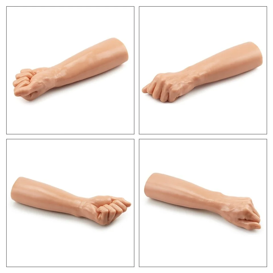 #1121 - 31 cm Yumruk Şeklinde Gerkçekçi Dildo