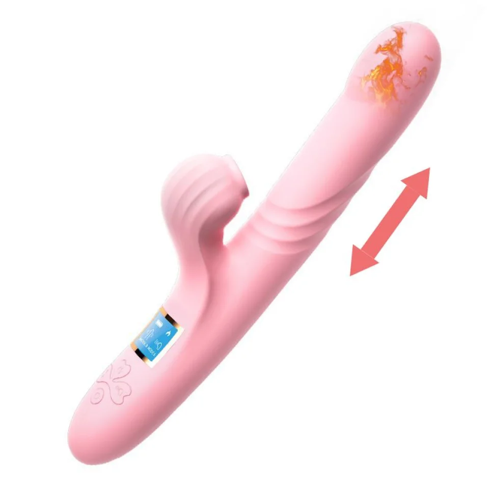 #11695 - Vomentrend İleri Geri Hareketli Klitoral Emiş Vibratörü - USB Şarjlı Titreşimli Stimülasyon
