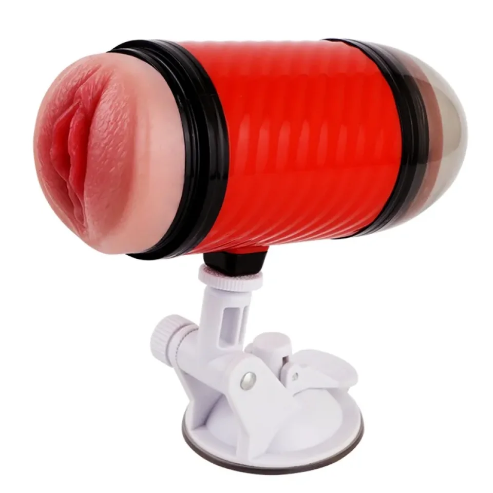 #11723 - Çift Taraflı Ağız ve Vajina Mastürbatör