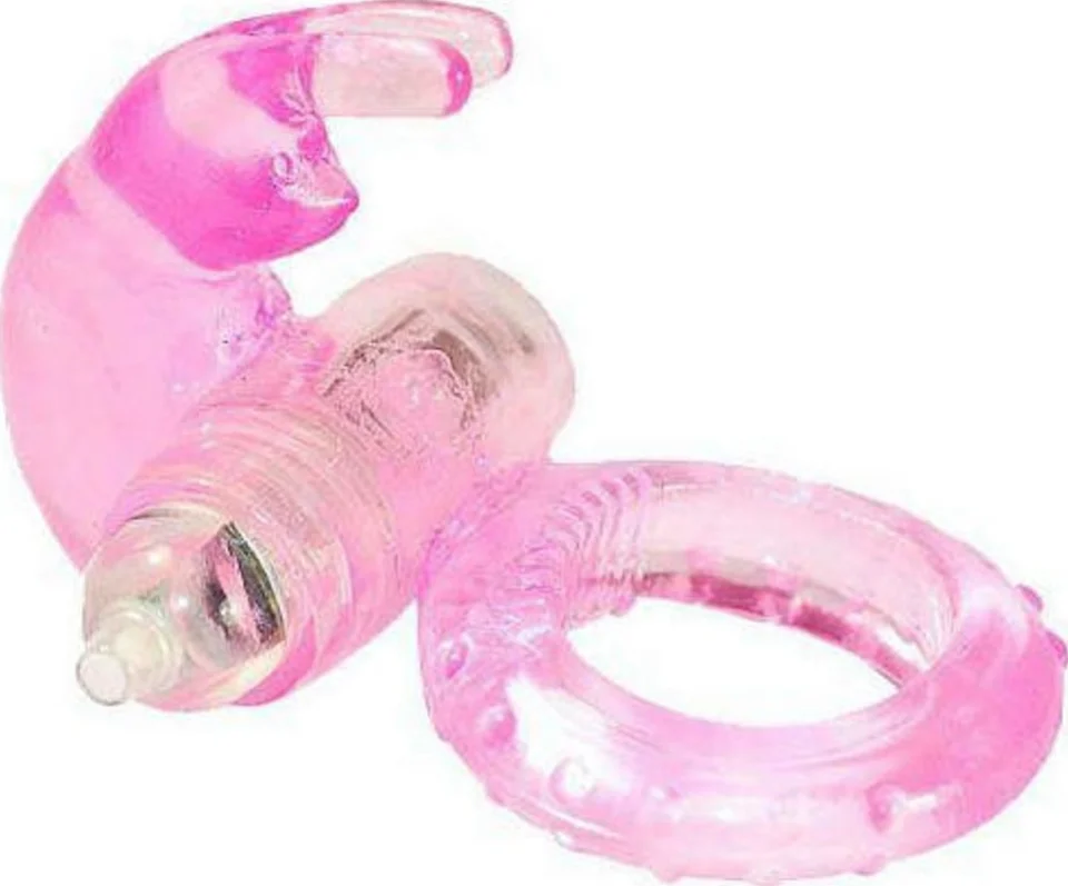 #11725 - Titreşimli Pembe Tavşan Penis Halkası