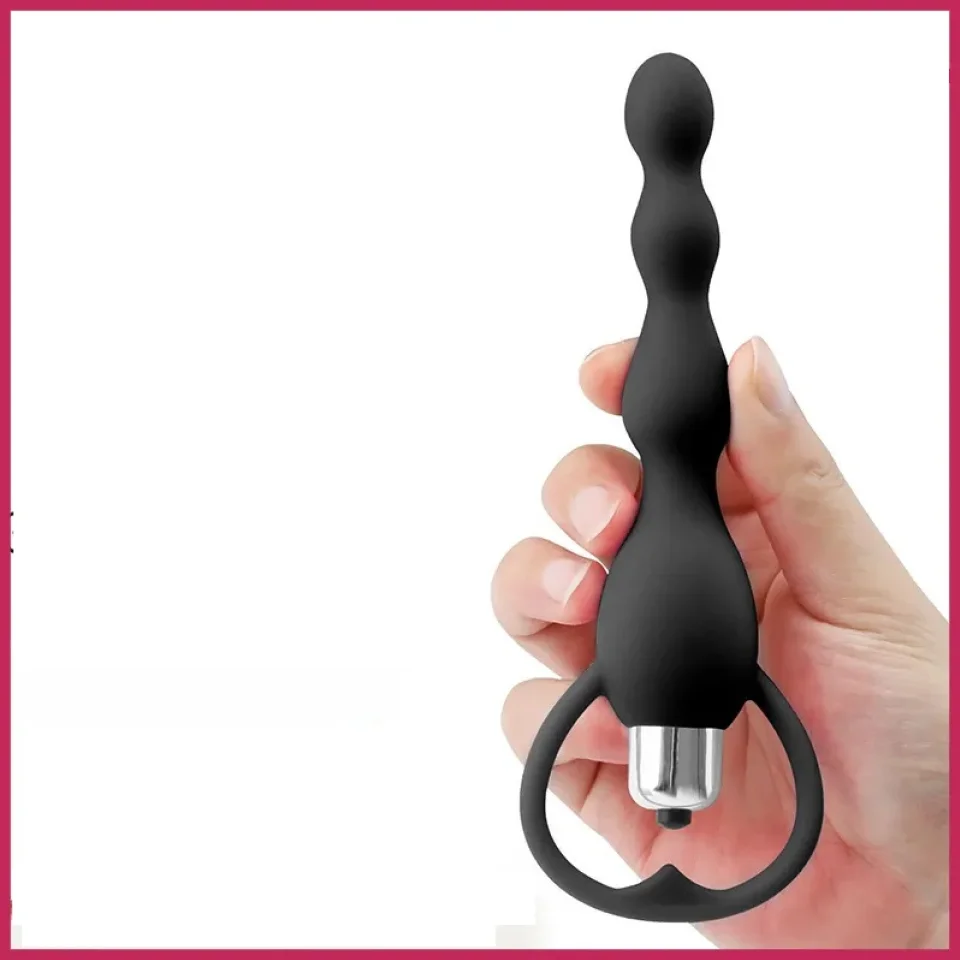 #11743 - Smooth Boncuk Butt Plug Anal Vibratör