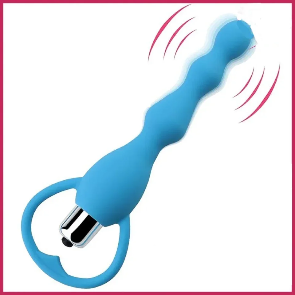 #11744 - Smooth Boncuk Butt Plug Anal Vibratör