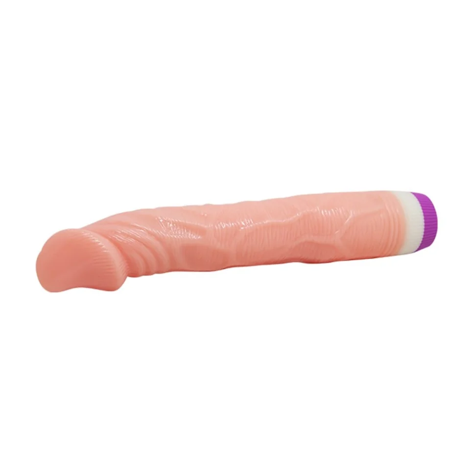 #1148 - 22 cm Güçlü Titreşimli Realistik Vibratör Gerçekci Penis Dildo