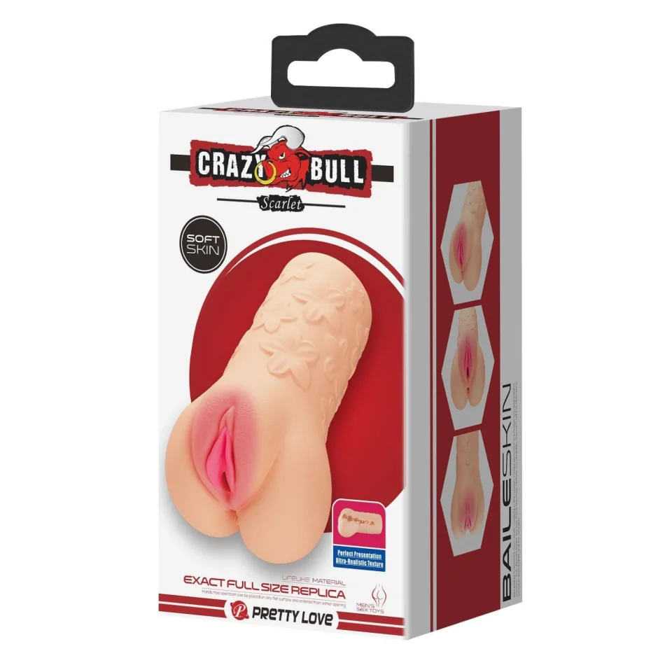#11898 - 3 Boyutlu Gerçekçi Anal & Vajinal Masturbatör