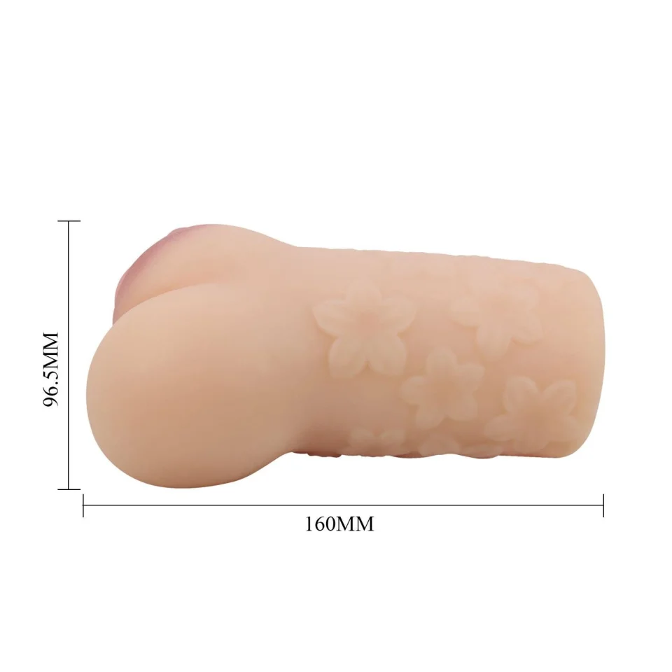 #11896 - 3 Boyutlu Gerçekçi Anal & Vajinal Masturbatör