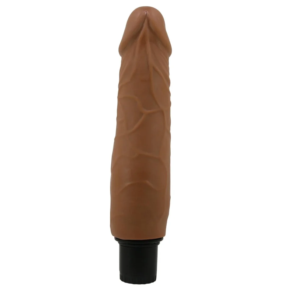 #11983 - 21,5 cm Çift katmanlı Güçlü Titreşimli Realistik Vibratör Dildo