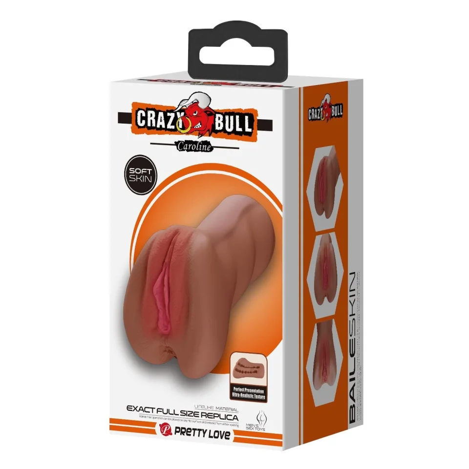 #12054 - 3 Boyutlu Gerçekçi Anal & Vajinal Masturbatör - Caroline