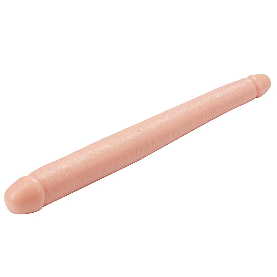 #12239 - 48.5 cm Çift Taraflı Gerçekçi Kalın Uzun Dildo