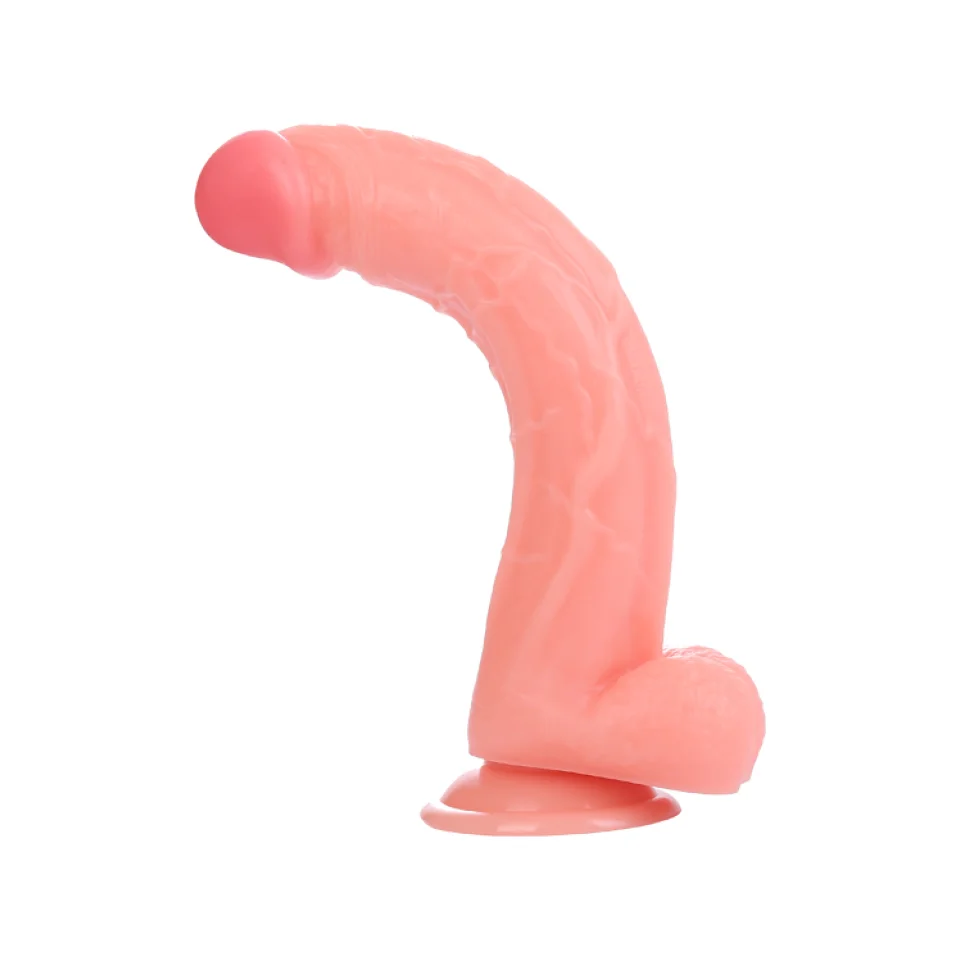 #12264 - 30.5 cm Realistik Vantuzlu Dildo Penis