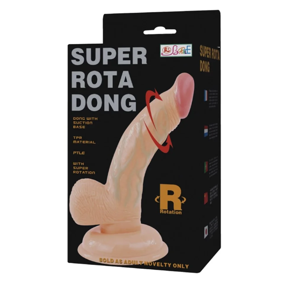 #1227 - 14,5 cm Oynar Başlı Titreşimli Realistik Vibratör Penis