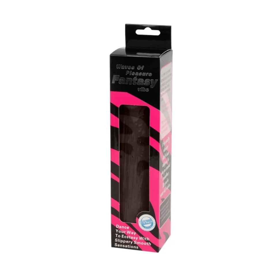 #1252 - 23 cm Titreşimli Realistik Vibratör Zenci Penis Dildo