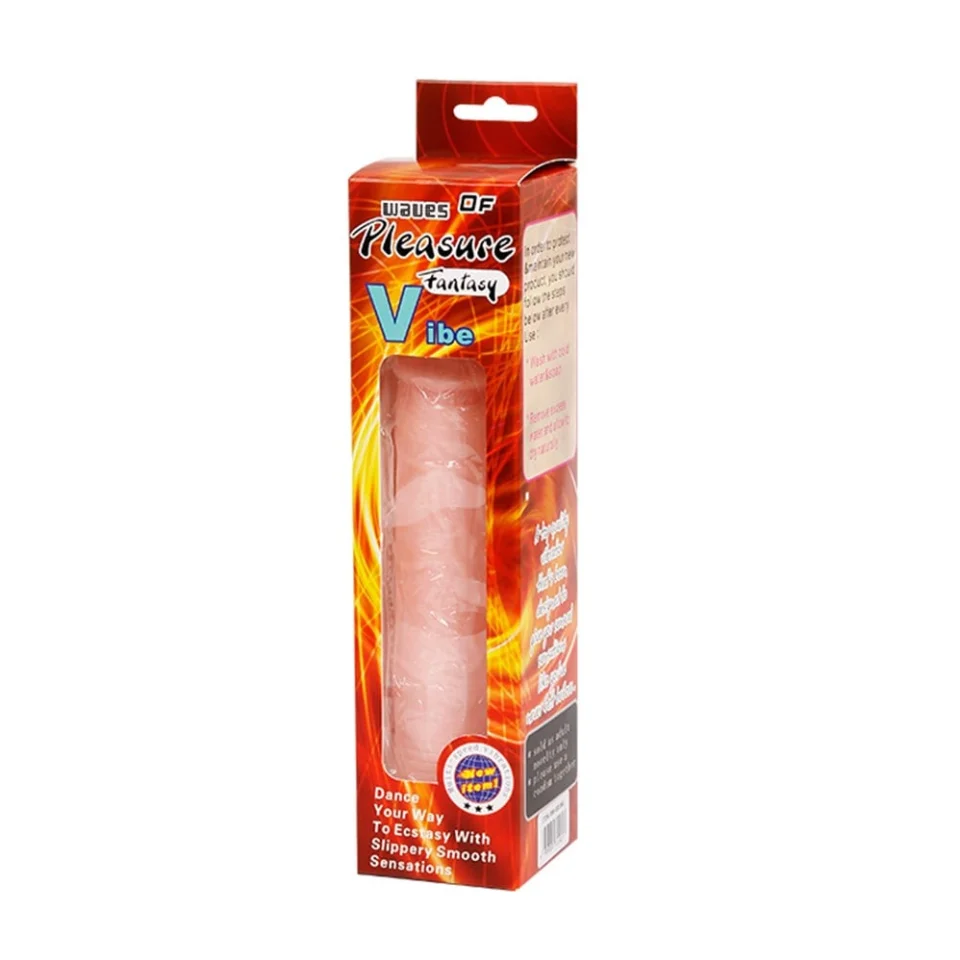 #1267 - 20 cm Titreşimli Realistik Vibratör Penis Dildo