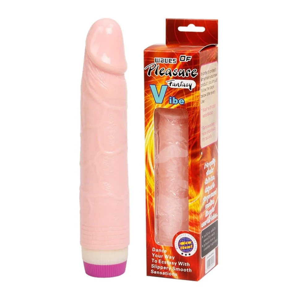 #1268 - 20 cm Titreşimli Realistik Vibratör Penis Dildo