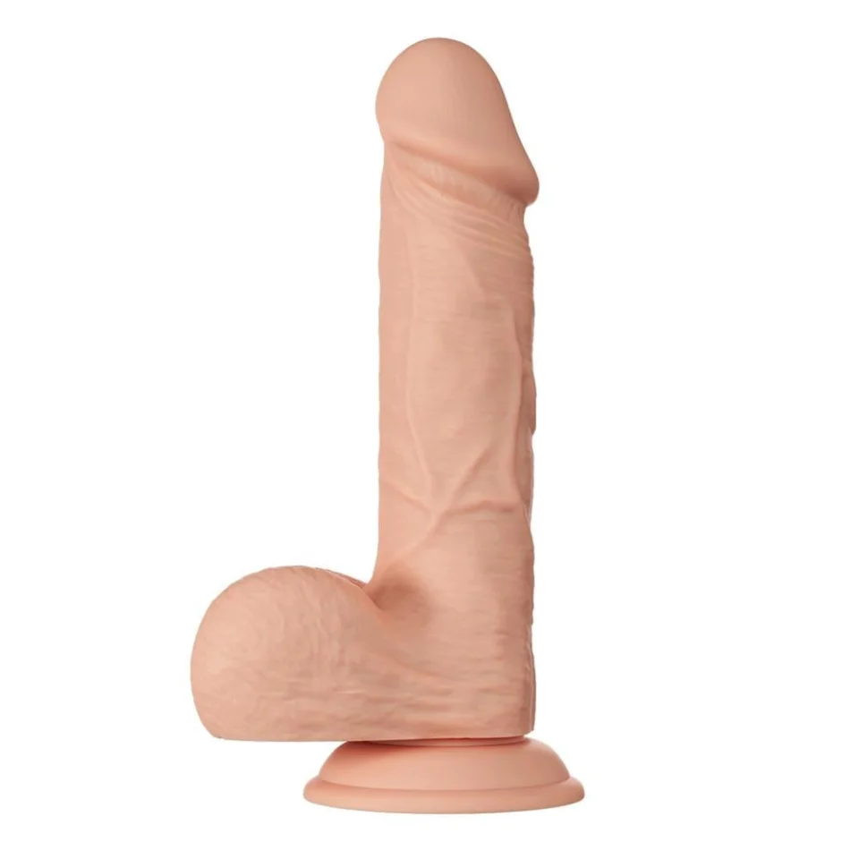 #125 - 21.8 cm Gerçekçi Kalın Dildo Penis