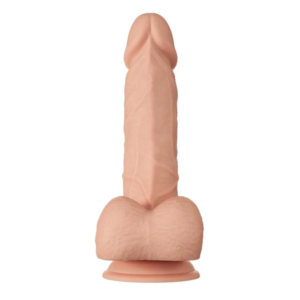 #124 - 21.8 cm Gerçekçi Kalın Dildo Penis